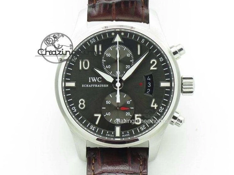 MIROTIME 1218 Aquatimer Chrono SS V6SF 1:1 Best Edition Blue Dial on SS Bracelet A Modern 7032